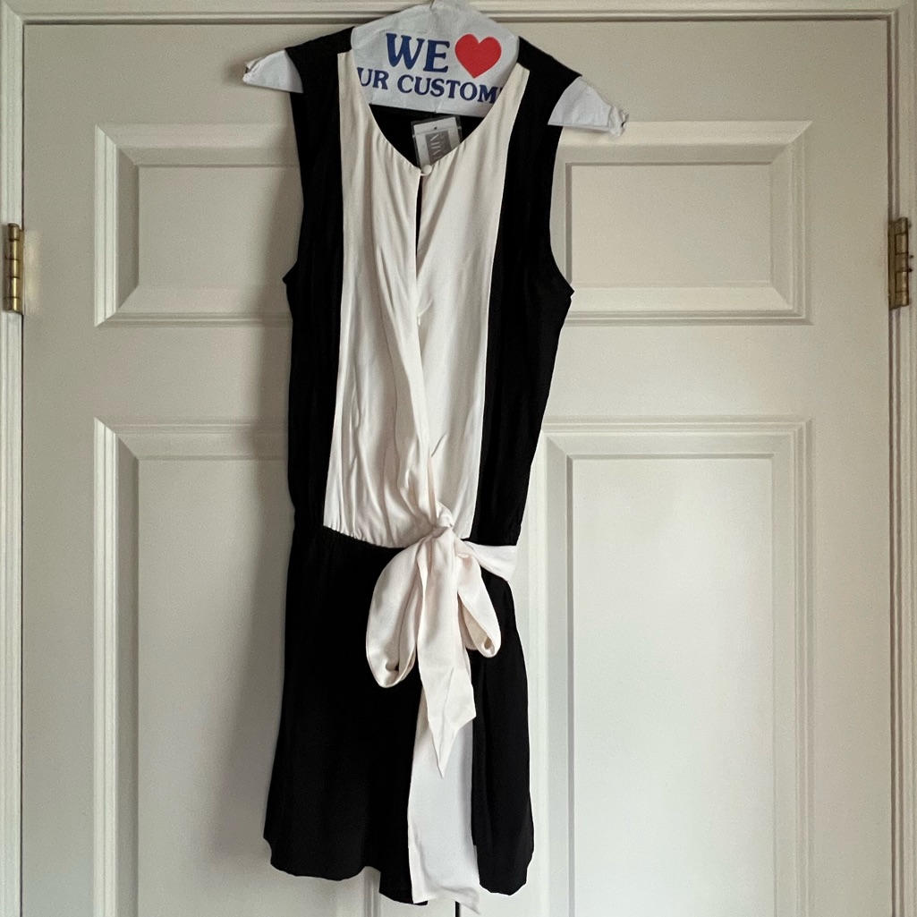 Intermix Tuxedo Romper